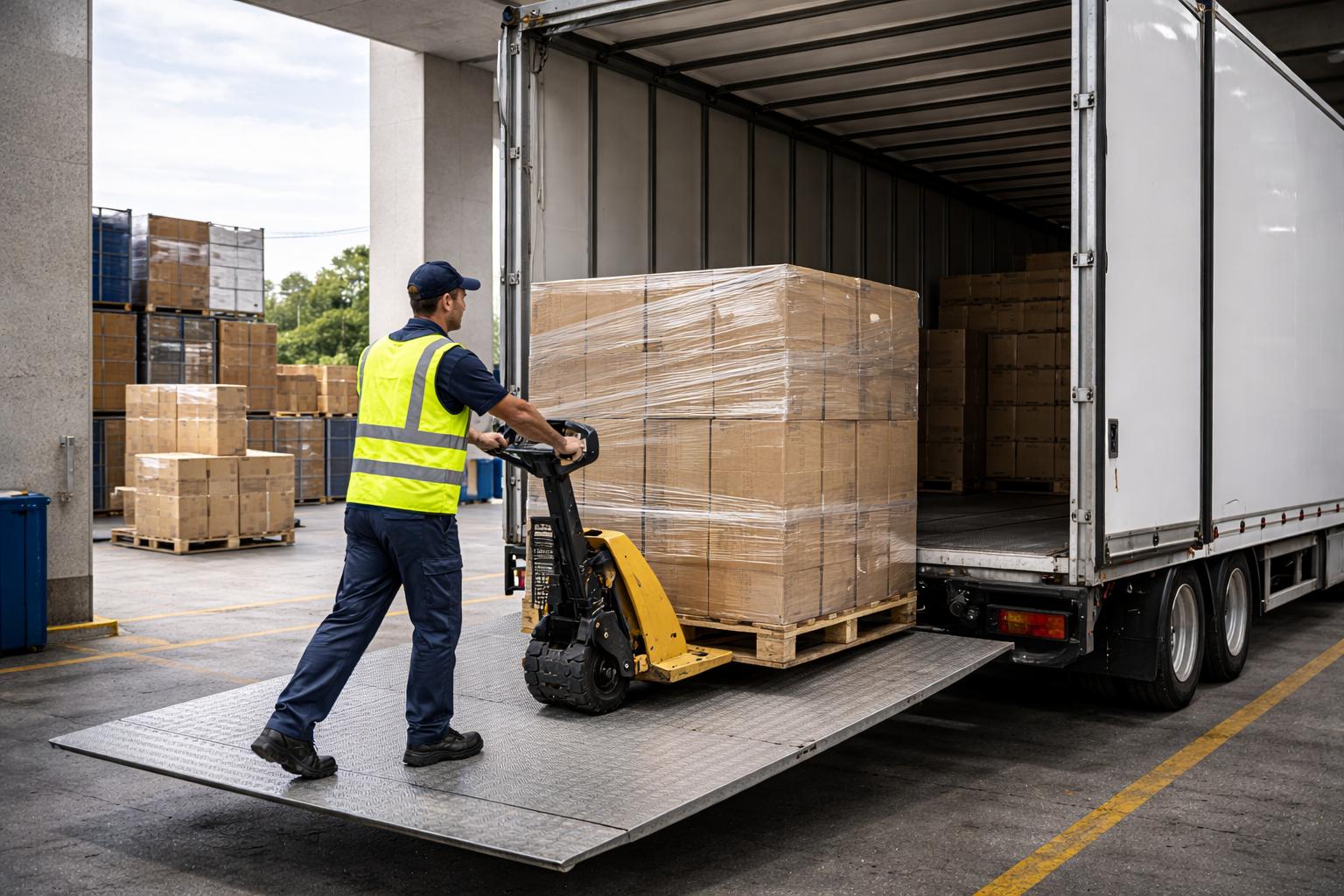Freight and delivery service vehicle and branding